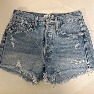 AGOLDE PARKER SHORTS, SIZE 24